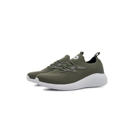 RBX Active Women's Lightweight Slip On Lace Up Quick Dry Knit Athletic Shoe