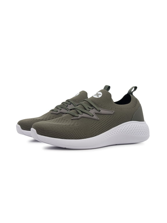 Active Women's Lightweight Slip On Lace Up Quick Dry Knit Athletic Shoe