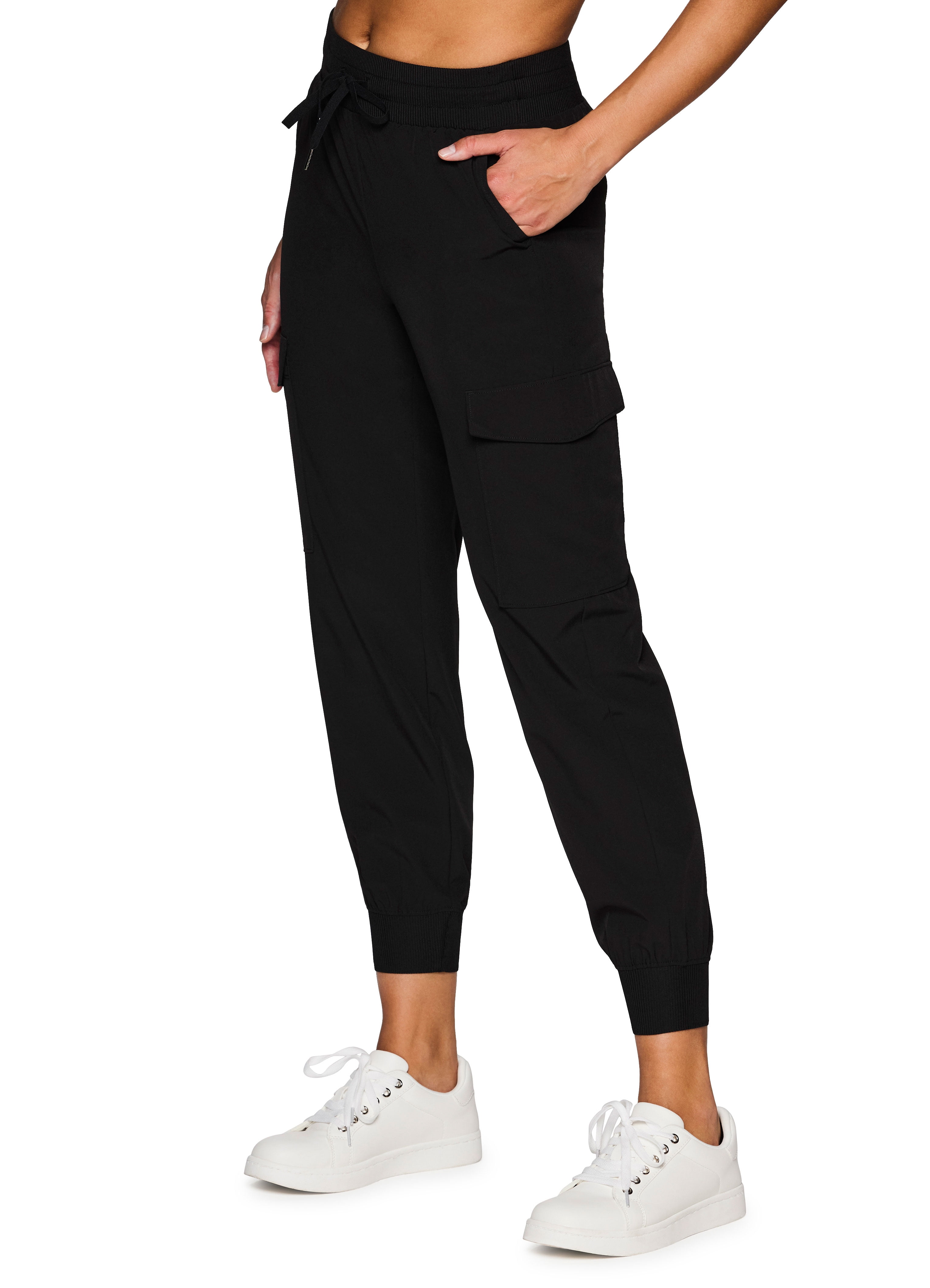 RBX Active Women's Lightweight Stretch Woven Jogger Cargo Pant