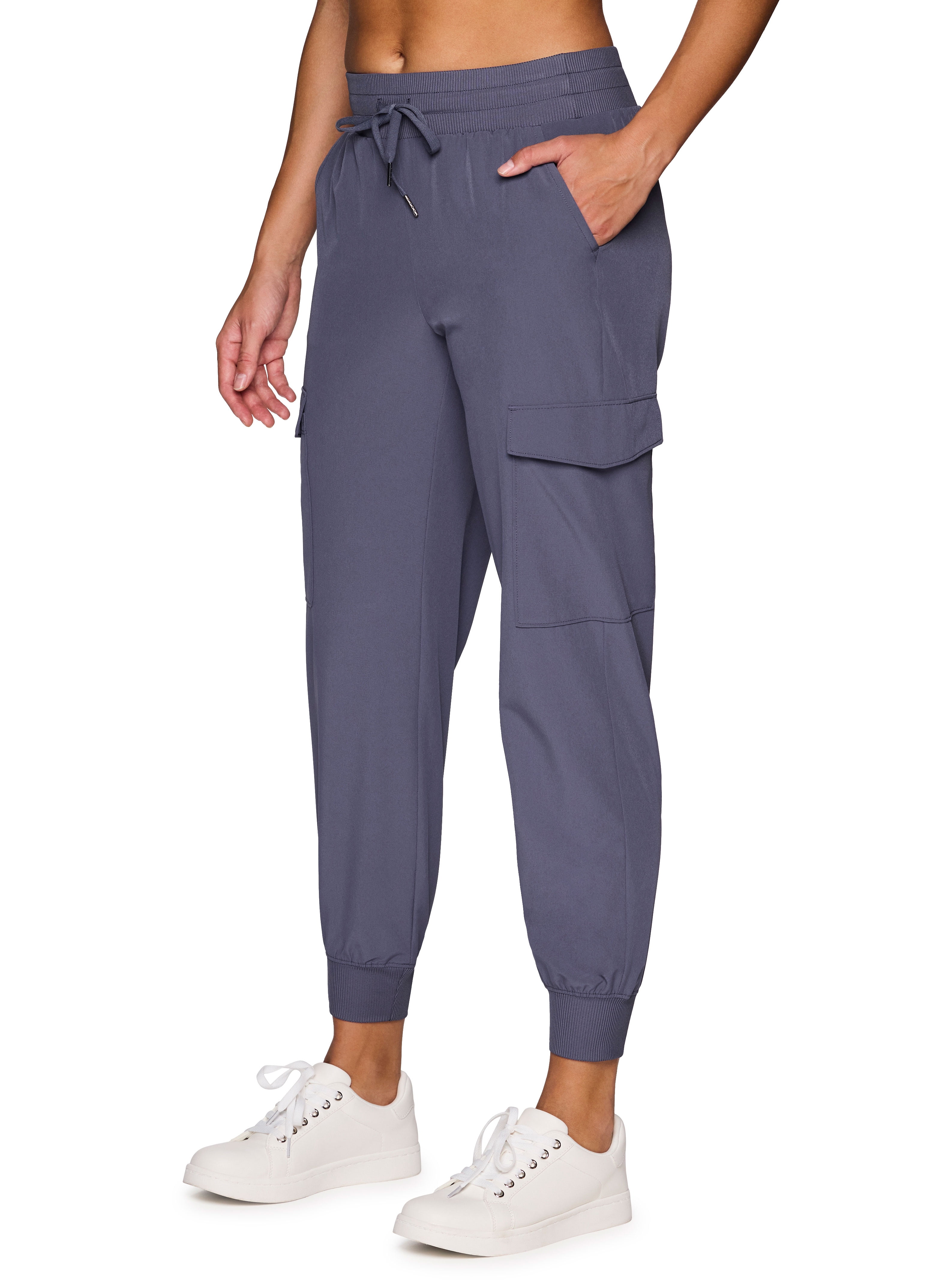 RBX Active Women's Lightweight Stretch Woven Jogger Cargo Pant ...