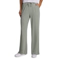 thumbnail image 1 of RBX Active Women's Lightweight Washed Pique Modal Wide Leg Lounge Pants with Pockets, 1 of 4