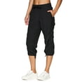 thumbnail image 1 of RBX Active Women's Lightweight Woven Capri Pant With Pockets, 1 of 5