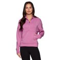 thumbnail image 1 of RBX Active Women's Mock Neck Lightweight  1/2 Zip Scuba Sweatshirt, 1 of 5