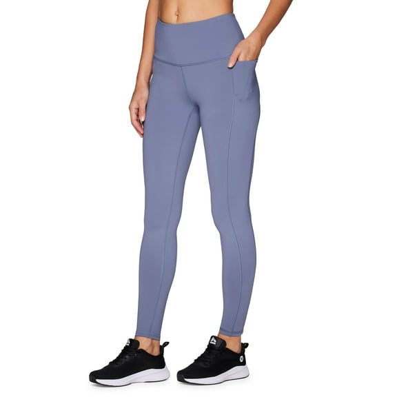 RBX Active Women's Moisture Wicking Squat Proof Workout Running Legging with Pockets
