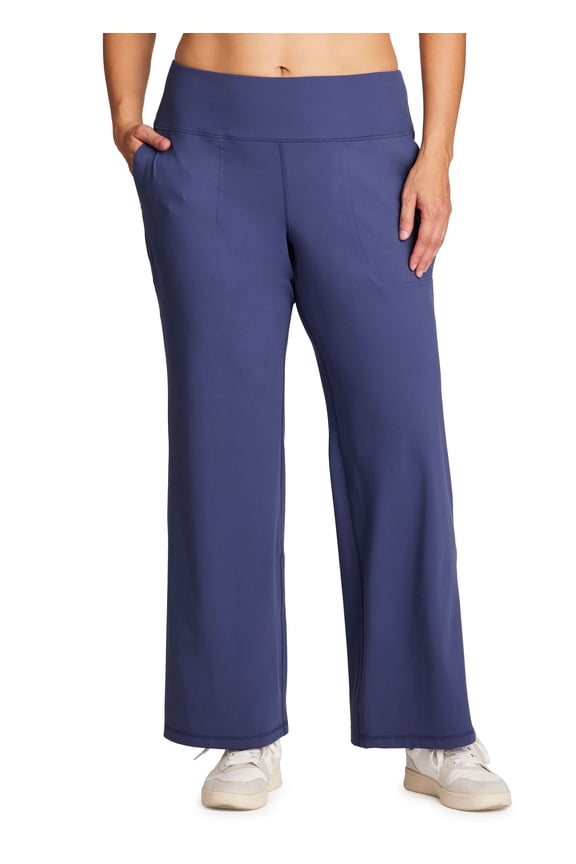 Active Women's Plus Size Buttery Soft Squat Proof Flare Legging Bootcut Yoga Pants
