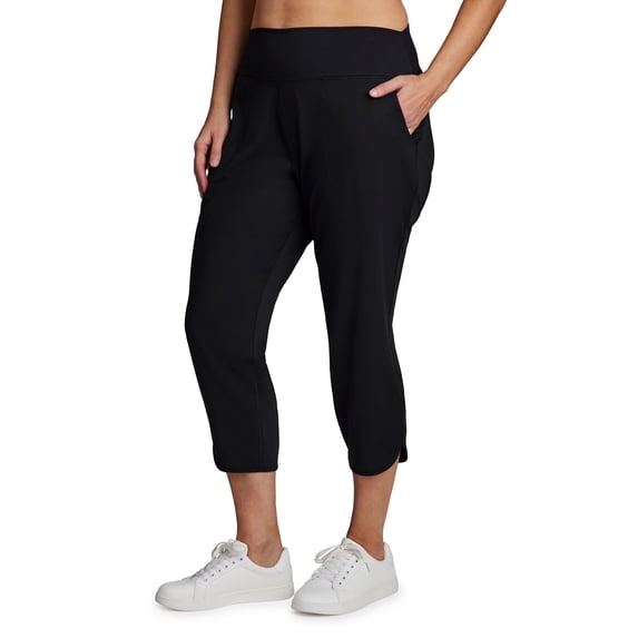 RBX Active Women's Plus Size Buttery Soft Weekend Pant, Clean Waisted Lightweight Loungewear Ankle Jogger with Pockets
