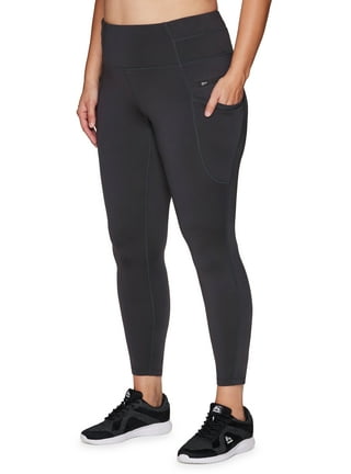 RBX Womens Activewear Leggings Black Stretch Full Length Pull On Wide Waist  26 - $11 - From Missy