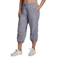 thumbnail image 1 of RBX Active Women's Plus Size Lightweight Woven Capri Pant With Pockets, 1 of 6