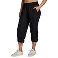 thumbnail image 1 of RBX Active Women's Plus Size Lightweight Woven Capri Pant With Pockets, 1 of 6