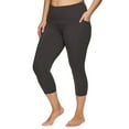 thumbnail image 1 of RBX Active Women's Plus Size Squat Proof Capri Legging With Pockets, 1 of 6