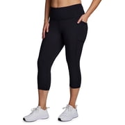 RBX Active Womens Plus Size Squat Proof Capri Legging With Pockets