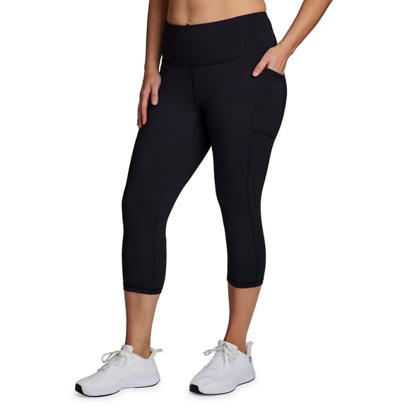 RBX Active Women's Plus Size Squat Proof Capri Legging With Pockets