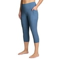 thumbnail image 1 of RBX Active Women's Plus Size Squat Proof Capri Legging With Pockets, 1 of 6