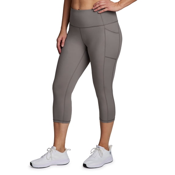 RBX Active Women's Plus Size Squat Proof Capri Legging With Pockets