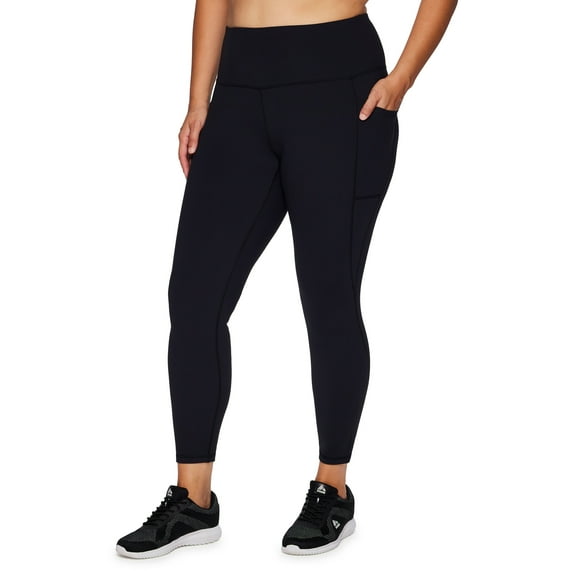 RBX Active Women's Plus Size Super Soft Ultra Hold Yoga Legging With Pockets