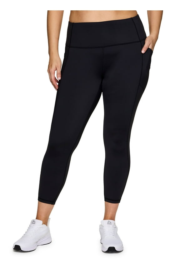 Active Women's Plus Size Ultra Hold 7/8 Legging With Pockets
