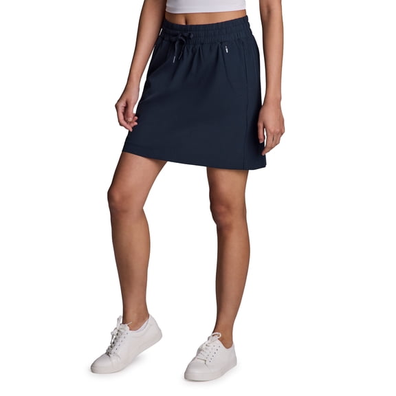 RBX Active Women's Plus Size Woven Paneled Flared Golf Skort
