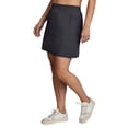 thumbnail image 1 of RBX Active Women's Plus Size Zipper Pocket Woven Skort With Inner Bike Short, 1 of 6