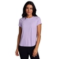 thumbnail image 1 of RBX Active Women's Quick Dry Short Sleeve Workout Top with Mesh Panels, 1 of 4