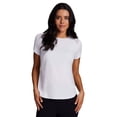 thumbnail image 1 of RBX Active Women's Quick Dry Short Sleeve Workout Top with Mesh Panels, 1 of 5