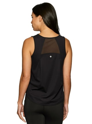 black mesh tank tops