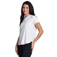 thumbnail image 1 of RBX Active Women's Quick Drying Short Sleeve Workout Top with Mesh, 1 of 5