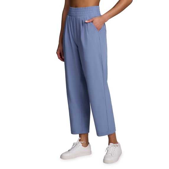 RBX Active Women's Quick Drying Stretch Woven Wide Leg Ankle Pants