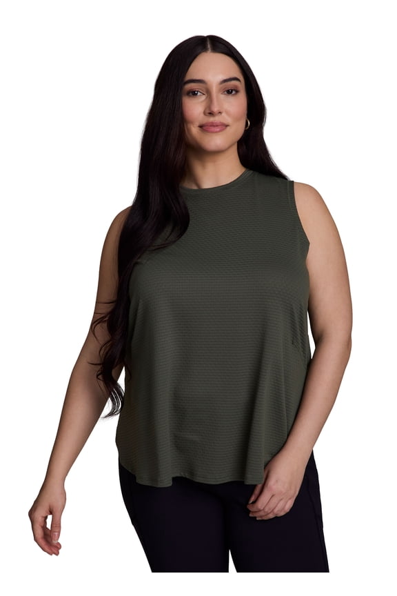 Active Women's Quick Drying Textured Workout Tank Top