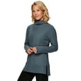 thumbnail image 1 of RBX Active Women's Quilted Cowl Neck Pullover Tunic, 1 of 10