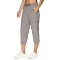 thumbnail image 1 of RBX Active Women's Relaxed Lightweight Woven Cargo Capri Pant, 1 of 7
