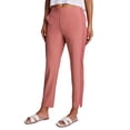 thumbnail image 1 of RBX Active Women's Ribbed Side Woven Ankle Pant With Pockets, 1 of 6
