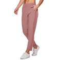 thumbnail image 1 of RBX Active Women's Ribbed Side Woven Ankle Pant With Pockets, 1 of 5