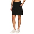 thumbnail image 1 of RBX Active Women's Ruched Waist Longer Length Tennis/Golf Skort, 1 of 6