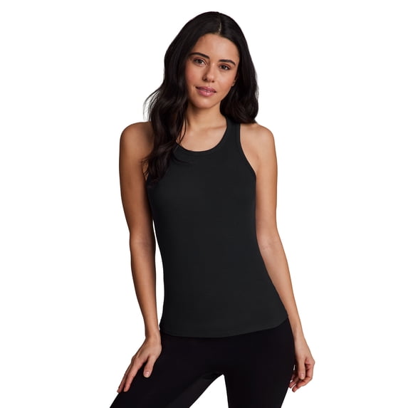 RBX Active Women's Slim Fit Crewneck Ribbed Tank Top