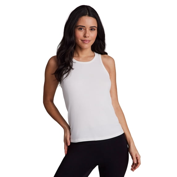 RBX Active Women's Slim Fit Crewneck Ribbed Tank Top
