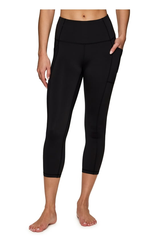 Active Women's Squat Proof Capri Legging With Pockets