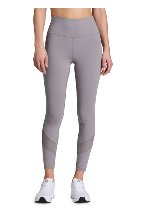 Active Women's Squat Proof Mesh Workout Leggings with Pockets