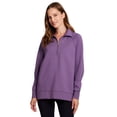 thumbnail image 1 of RBX Active Women's Stretchy Soft Luxe Athleisure All Season 1/2 Zip Tunic Sweatshirt, 1 of 5