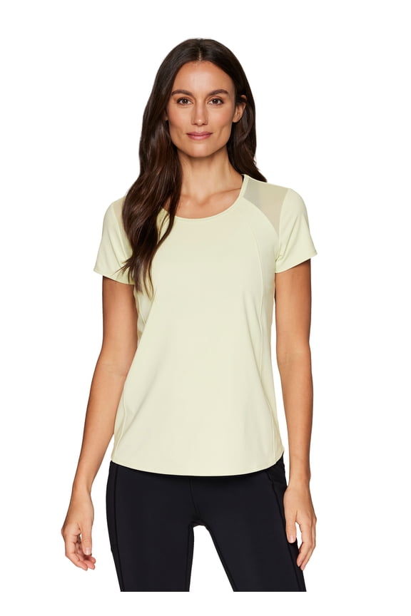 Active Women's Super Soft Crewneck Mesh Running Tee