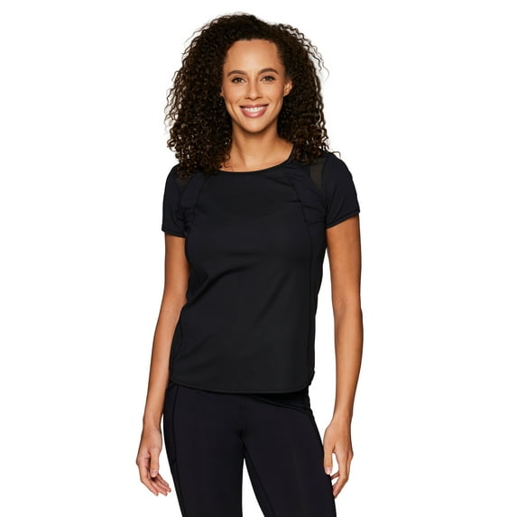RBX Active Women's Super Soft Crewneck Mesh Running Tee