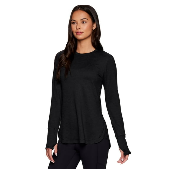 RBX Active Women's Super Soft Long Sleeve Yoga Tunic Top