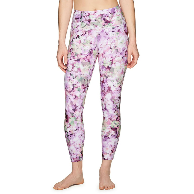 RBX Active Women's Sweet Floral Printed Squat Proof Yoga Legging