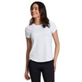 thumbnail image 1 of RBX Active Women's Textured Jacquard Mesh Crewneck Workout T-Shirt, 1 of 5