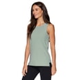 thumbnail image 1 of RBX Active Women's Tunic Ribbed Side Ultra Soft Tank Top, 1 of 4