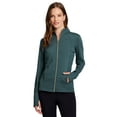 thumbnail image 1 of RBX Active Women's Ultra Lightweight Super Soft Mock Neck Active Running Jacket with Pockets, Thumbholes, 1 of 5