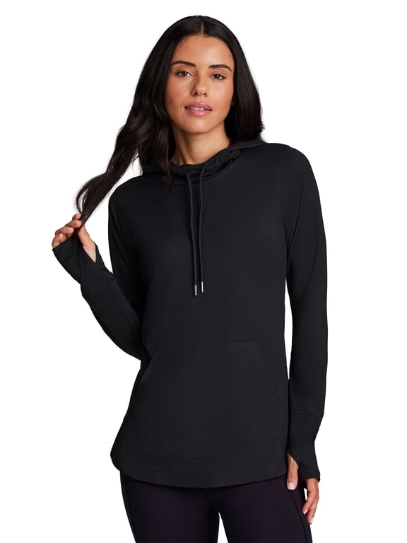 Active Women's Ultra Soft Lightweight Hoodie Tunic With Pocket