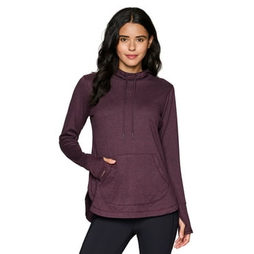 RBX Active Women's Ultra Soft Lightweight Hoodie Tunic With Pocket