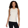 thumbnail image 1 of RBX Active Women's Ultra Soft Ribbed Panel Workout Tank Top, 1 of 5