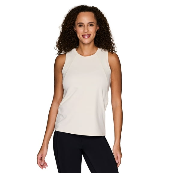 RBX Active Women's Ultra Soft Ribbed Panel Workout Tank Top