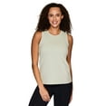thumbnail image 1 of RBX Active Women's Ultra Soft Ribbed Panel Workout Tank Top, 1 of 5